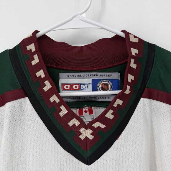 Vintage CCM Phoenix Coyotes Jersey NHL Arizona Hockey Size XXL 2002 Stitched - Picture 5 of 11